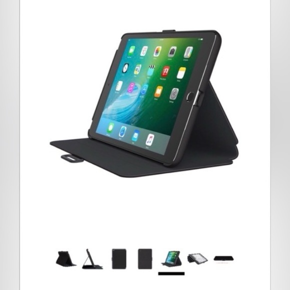Speck StyleFolio iPad Mini 4 Case IN BOX Purple and Gray - Picture 7 of 8